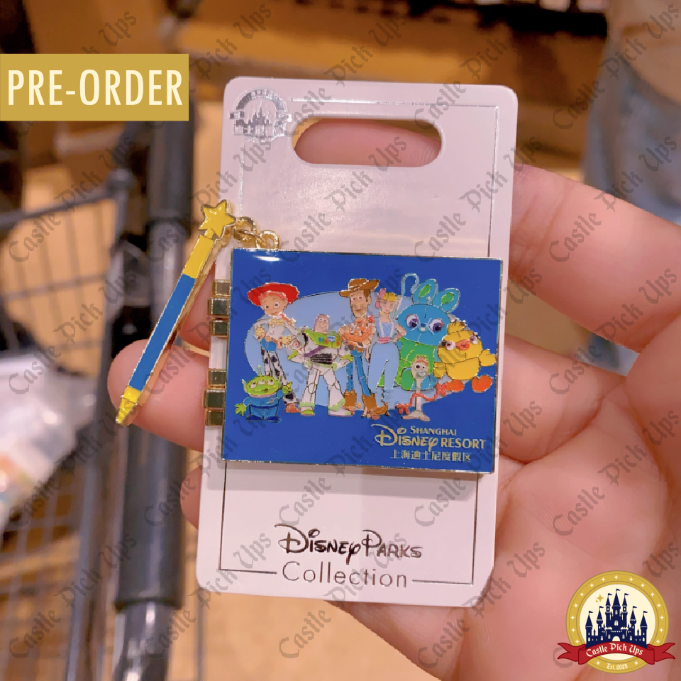 Toy Story Signature Book Flip Open Pin