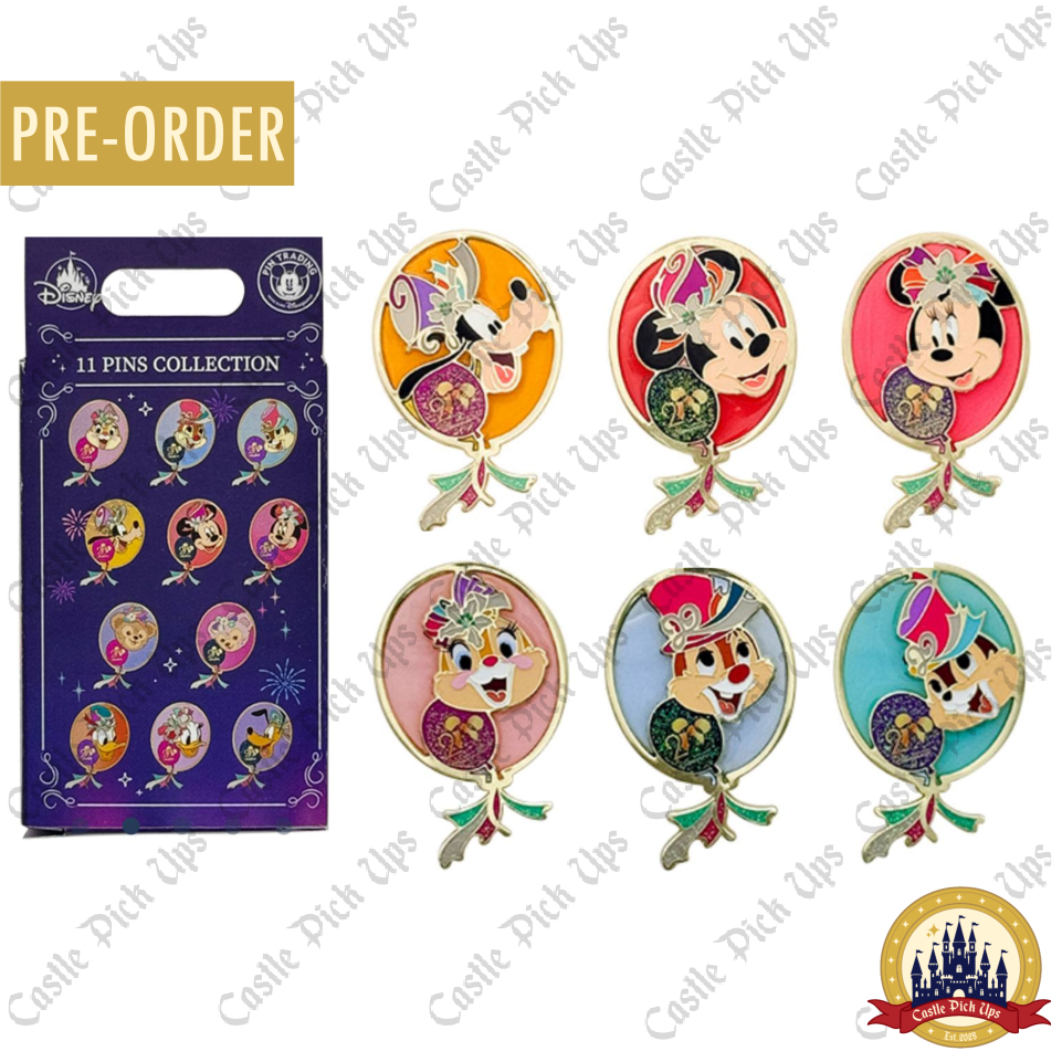 Mystery Pin Box Mickey and Friends Hong Kong Disneyland 20th Anniversary 2