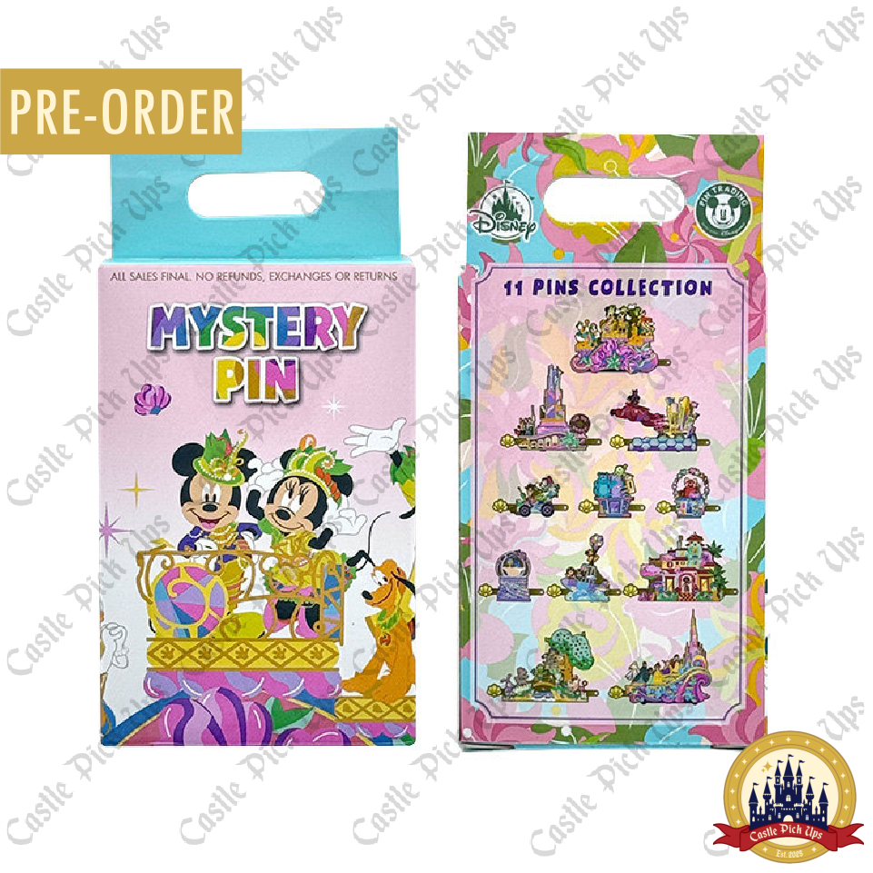Mystery Pin Box Parade Flow Hong Kong Disneyland 20th Anniversary