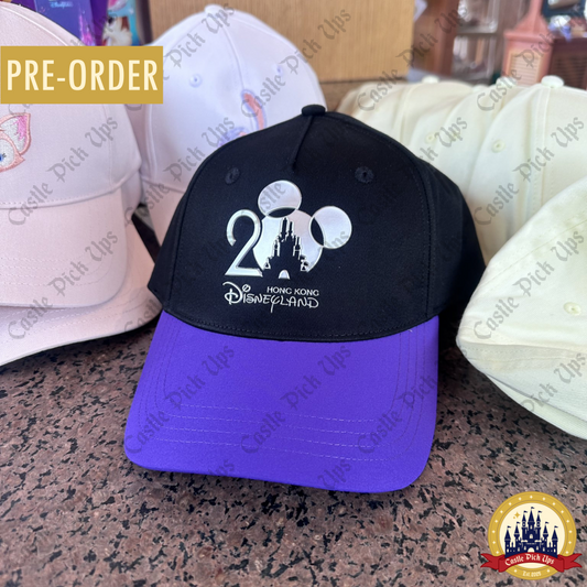 Baseball Cap Hong Kong Disneyland 20th Anniversary