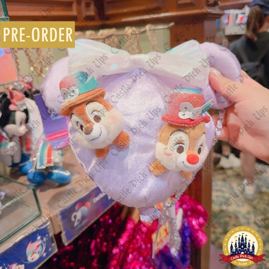 Chip and Dale Balloon Bag Hong Kong Disneyland 20th Anniversary