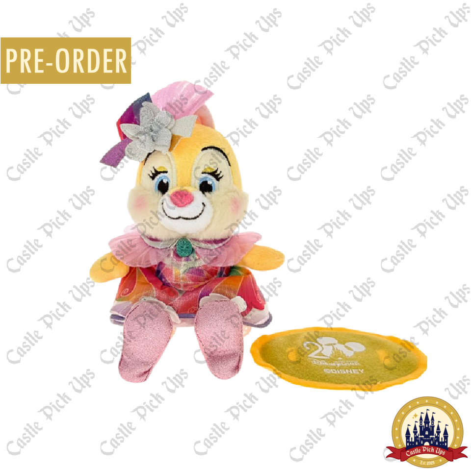 Clarice Shoulder Plush Hong Kong Disneyland 20th Anniversary