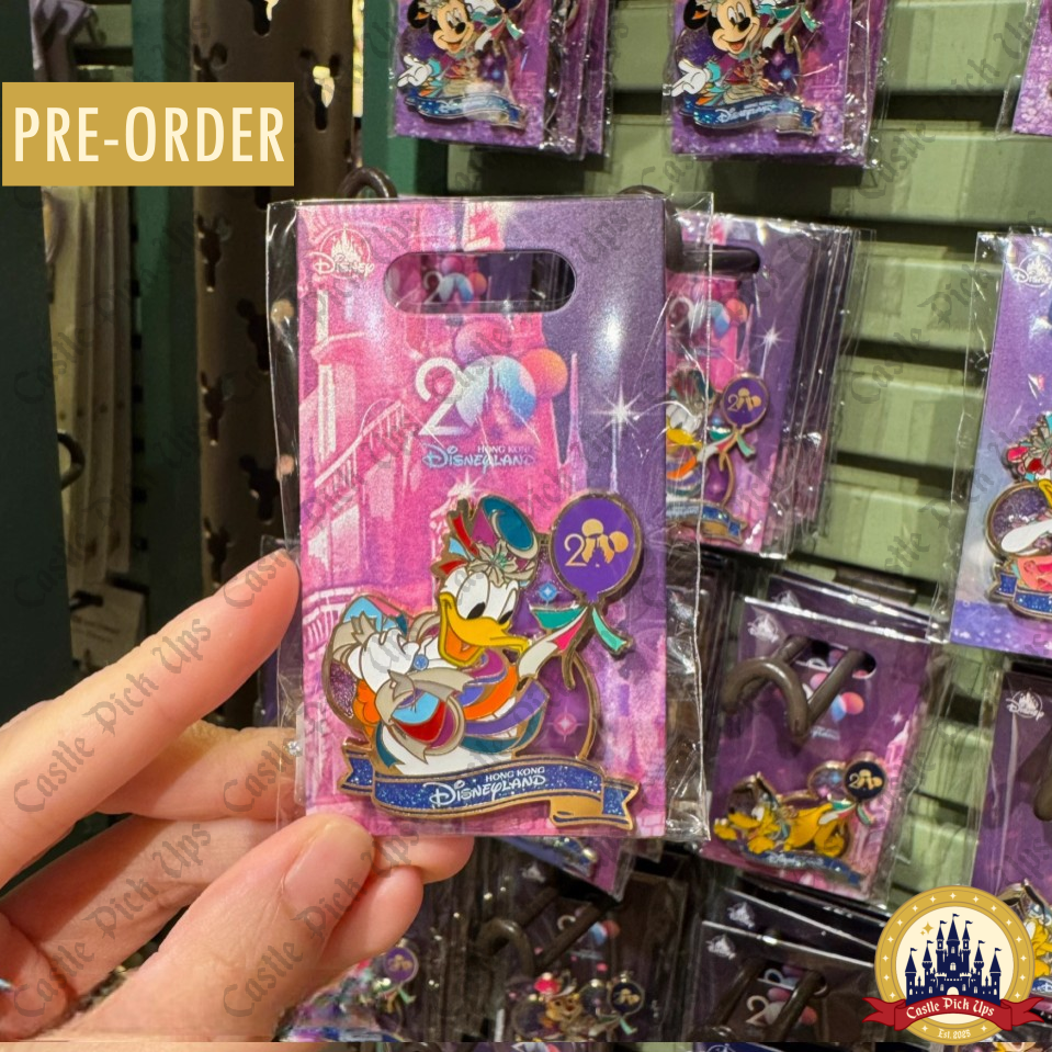 Donald Pin Hong Kong Disneyland 20th Anniversary