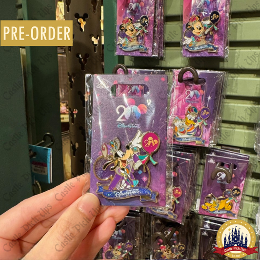 Goofy Pin Hong Kong Disneyland 20th Anniversary