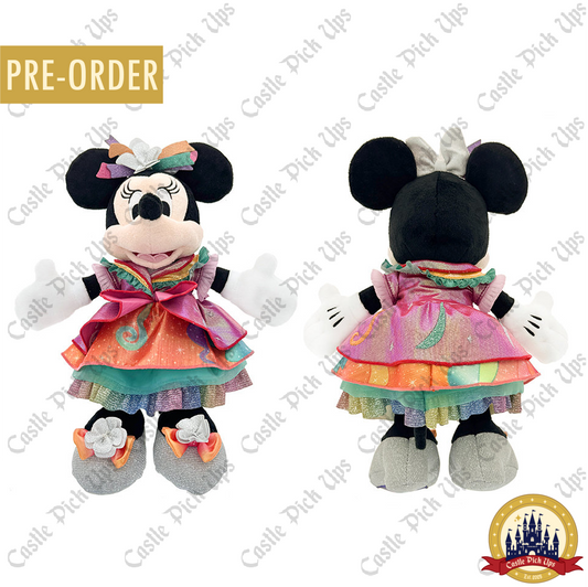 Minnie Mouse Plush Hong Kong Disneyland 20th Anniversary