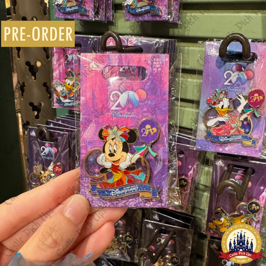 Minnie Pin Hong Kong Disneyland 20th Anniversary