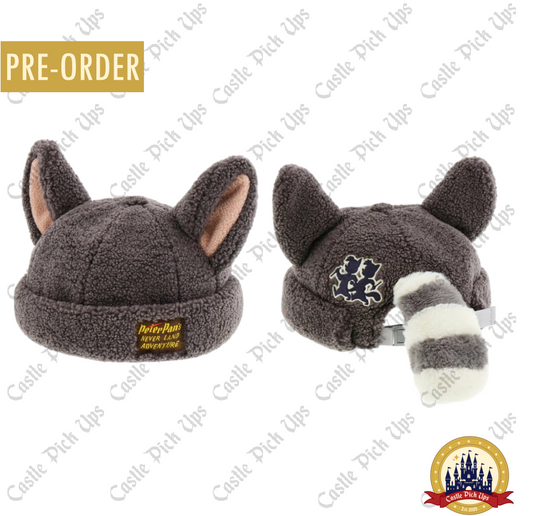 Peter Pan Neverland Adventure Lost Children Fluffy Hat Raccoon