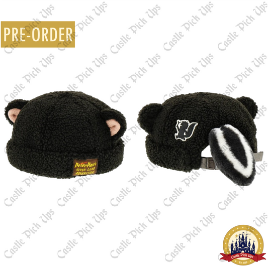 Peter Pan Neverland Adventure Lost Children Fluffy Hat Skunk