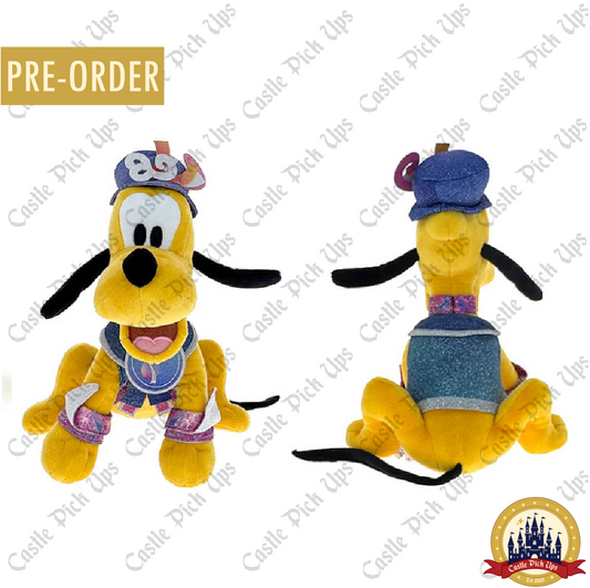 Pluto Plush Hong Kong Disneyland 20th Anniversary