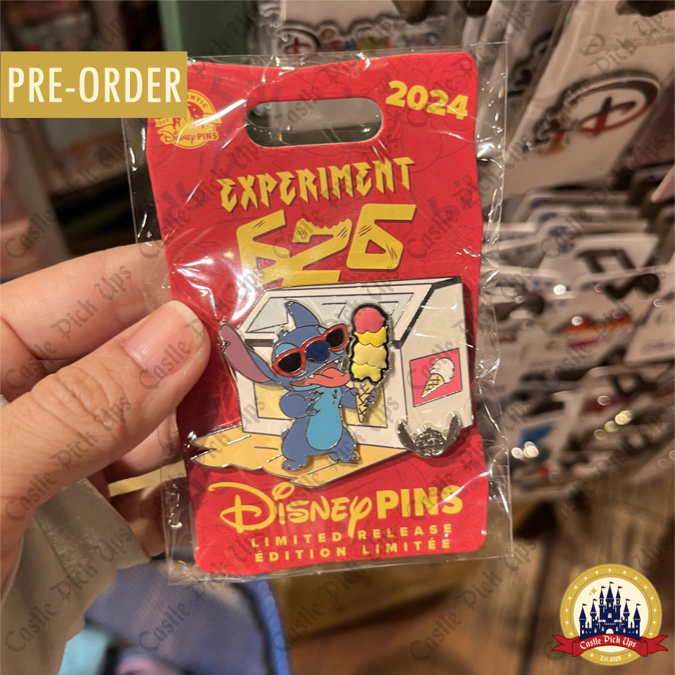 Stitch Pin Experiment 626 Ice Cream Limited Release 2024