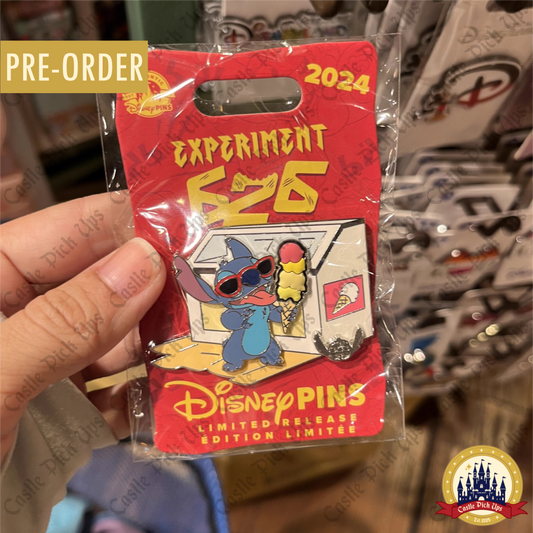 Stitch Pin Experiment 626 Ice Cream Limited Release 2024