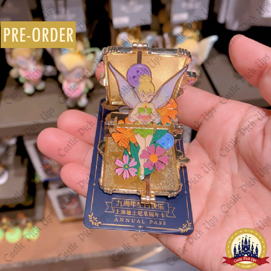 Tinker Bell Pin - 9th Anniversary Disney Resort Shanghai Annual Pass Exclusive