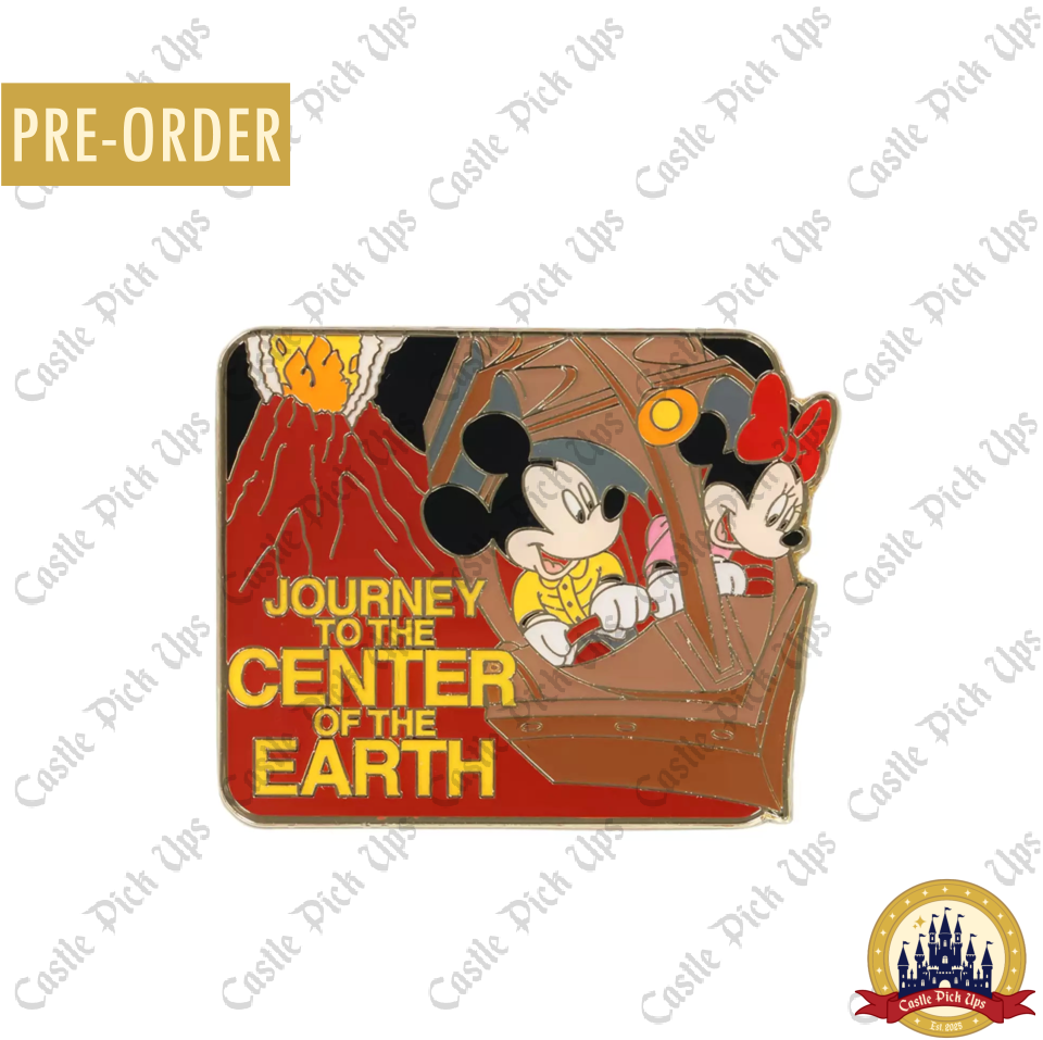 Tokyo Disney Rides - Journey To The Center Of The Earth Pin