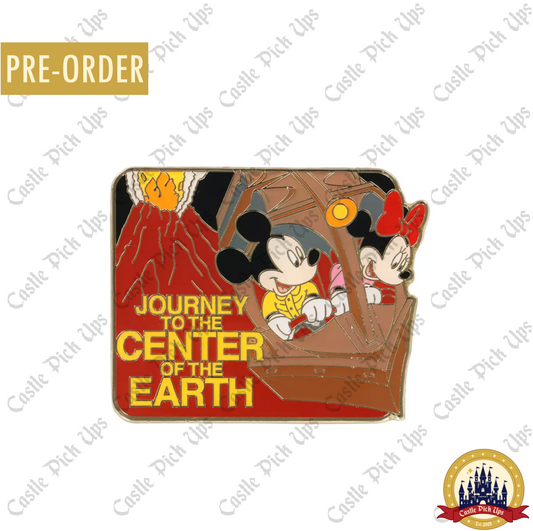 Tokyo Disney Rides - Journey To The Center Of The Earth Pin